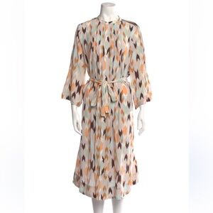 Billy Reid 100% Silk midi dress